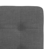 Dining Chairs 6 pcs Dark Grey Fabric