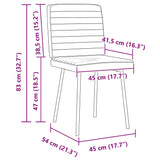 Dining Chairs 6 pcs Black Velvet