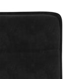 Dining Chairs 6 pcs Black Velvet - Close-Up Angle