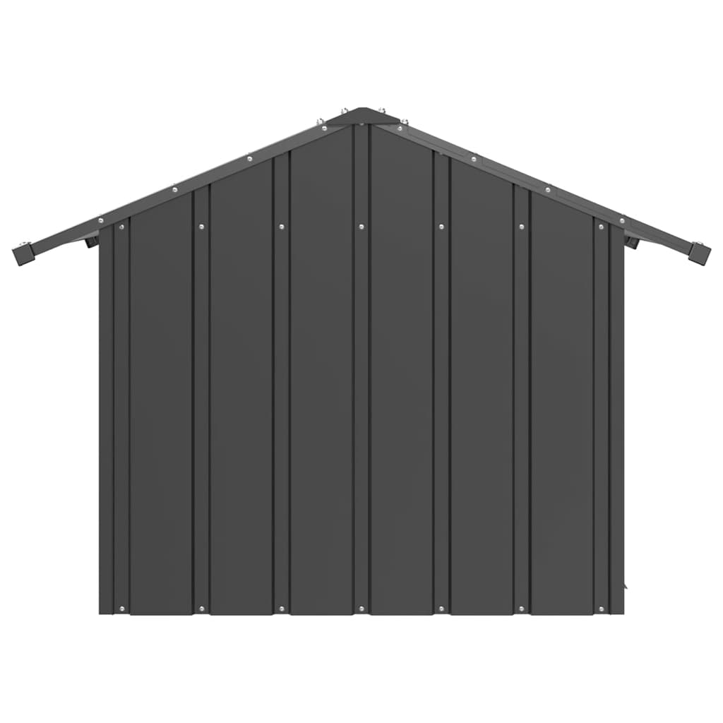 Dog House with Roof 85x107x81 cm Galvanised Steel