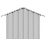 Dog House with Roof 85x107x81 cm Galvanised Steel