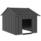 Dog House with Roof 83x130x85 cm Galvanised Steel