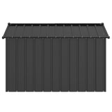 Dog House with Roof 113x153x101 cm Galvanised Steel