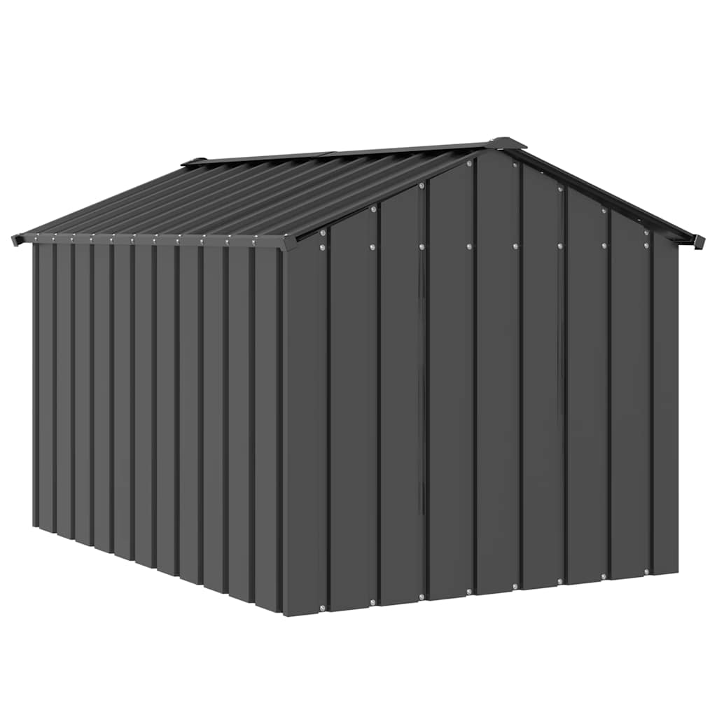 Dog House with Roof 113x153x101 cm Galvanised Steel