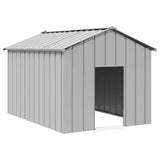 Dog House with Roof 113x153x101 cm Galvanised Steel
