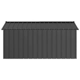 Dog House with Roof 114x202x101 cm Galvanised Steel