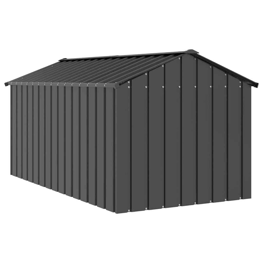 Dog House with Roof 114x202x101 cm Galvanised Steel