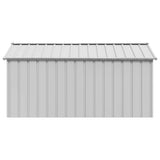 Dog House with Roof 114x202x101 cm Galvanised Steel