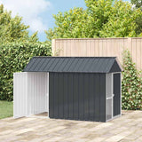 Bird Cage Anthracite 215 x 112 x 141 cm Galvanised steel - Side View