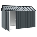 Bird Cage Anthracite 215 x 112 x 141 cm Galvanised Steel - Front View