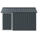 Bird Cage Anthracite 215 x 112 x 141 cm Galvanised Steel - Side View