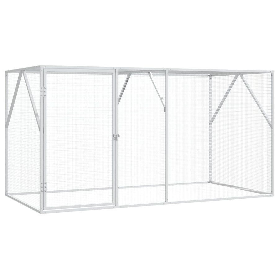 Bird Cage Silver 208 x 102 x 108 cm
