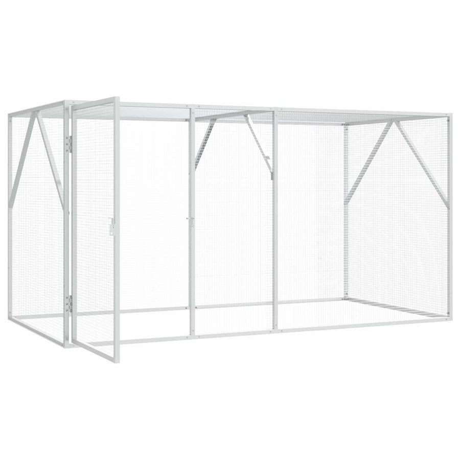 Bird Cage Silver 208 x 102 x 108 cm