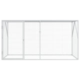 Bird Cage Anthracite 208 x 102 x 108 cm Galvanised Steel - Side View