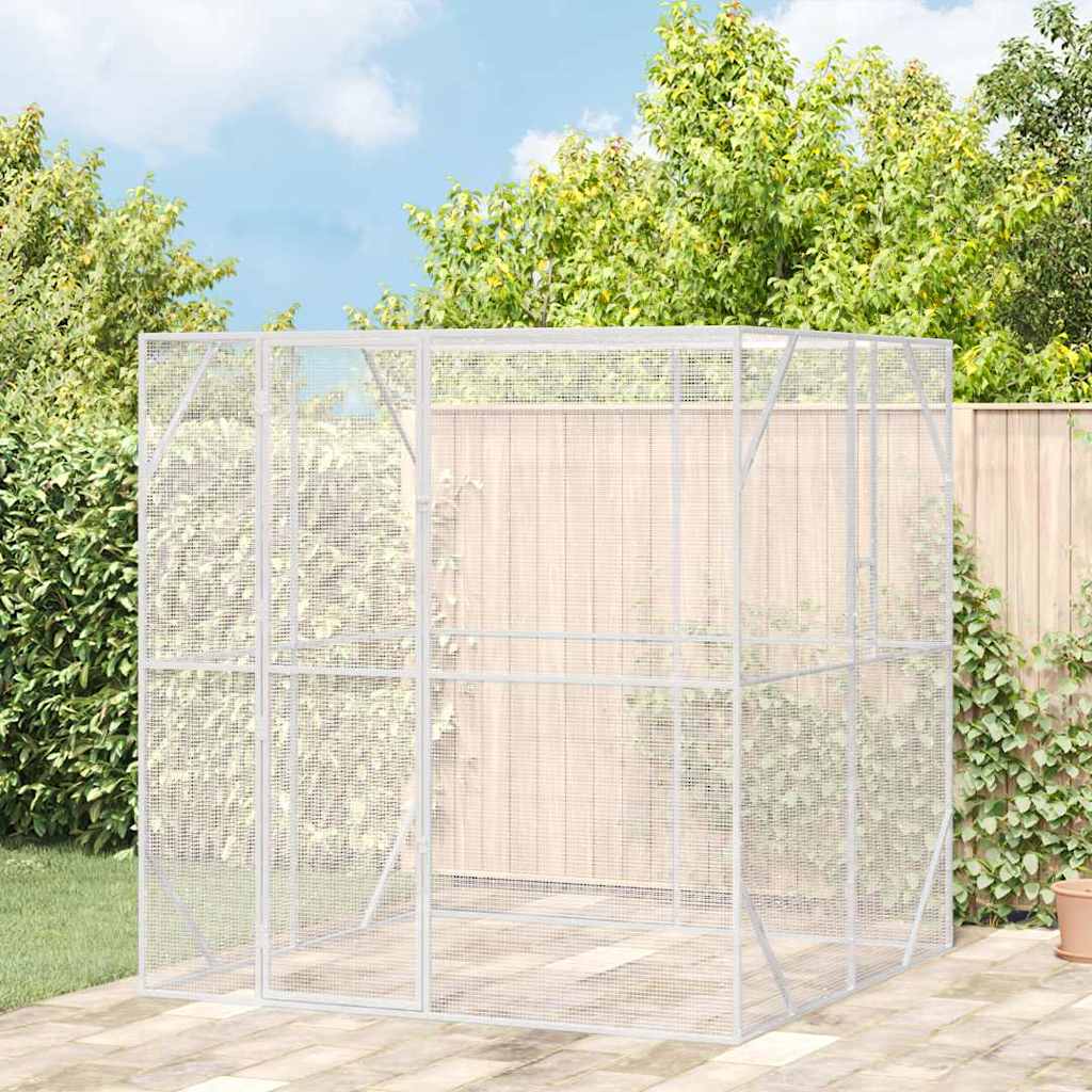 Bird Cage Anthracite 209 x 202 x 214 cm Galvanised steel