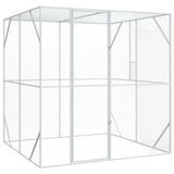 Bird Cage Anthracite 209 x 202 x 214 cm Galvanised steel - Front View