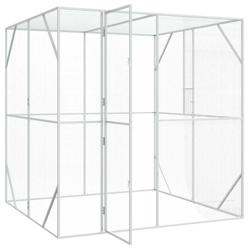 Bird Cage Anthracite 209 x 202 x 214 cm Galvanised steel