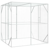 Bird Cage Anthracite 209 x 202 x 214 cm Galvanised steel - Close-Up Angle