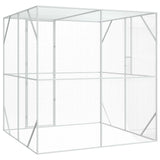 Bird Cage Anthracite 209 x 202 x 214 cm Galvanised steel - 45-Degree Angle