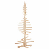 Wooden Christmas Tree for Decoration 150 cm Solid Wood Pine