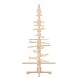 Wooden Christmas Tree for Decoration 150 cm Solid Wood Pine