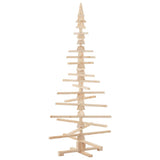 Wooden Christmas Tree Solid Pine Wood Natural with Unfinished