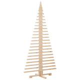 Wooden Christmas Tree Solid Pine Wood Natural with Unfinished