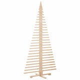 Wooden Christmas Tree for Decoration 210 cm Solid Wood Pine - 45-Degree Angle