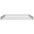 Free Range Animal Enclosure 48-Panel 54x60 cm Galvanised Iron
