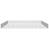 Free Range Animal Enclosure 48-Panel 54x60 cm Galvanised Iron