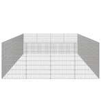 Free Range Animal Enclosure 24-Panel 54x80 cm Galvanised Iron
