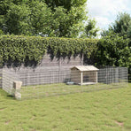 Free Range Animal Enclosure 24-Panel 54x80 cm Galvanised Iron