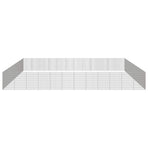 Free Range Animal Enclosure 48-Panel 54x80 cm Galvanised Iron