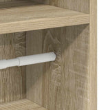 Bathroom Cabinet with Roll Holder Sonoma Oak 20.5x22x90 cm - Extra Image