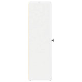 Bathroom Cabinet with Roll Holder White 20.5x22x72 cm