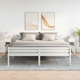 Bedside Cabinets 2 pcs with Drawer White 25x31x66 cm - Side View