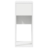 Computer Tower Stand with Drawer White 30x44x74 cm