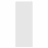 Bookcase Stackable White 30x30x80 cm Engineered Wood