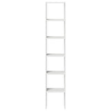 Bookcases 2 pcs Stackable White 30x30x80 cm Engineered Wood - Top-Down View