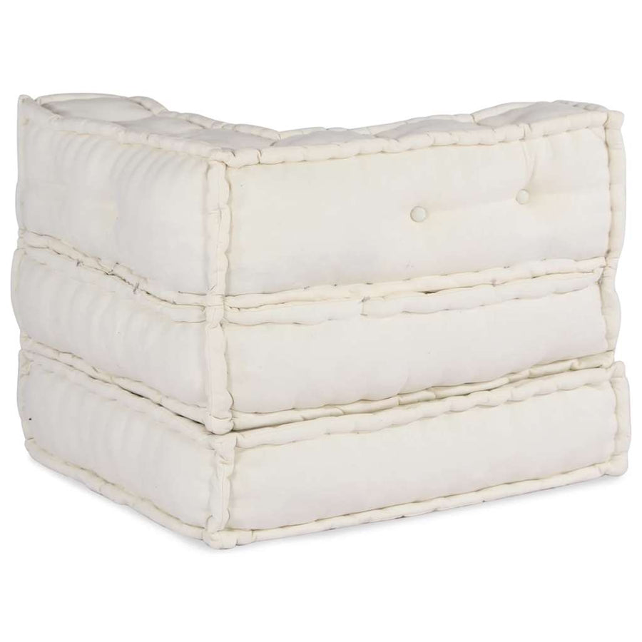 Modular Sofa Unit Cream 70x70x54 Fabric