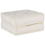 Modular Sofa Unit Cream 70x70x36 Fabric