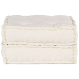 Modular Sofa Unit Cream 70x70x36 Fabric