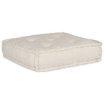 Modular Sofa Unit Cream 70x70x36 Fabric