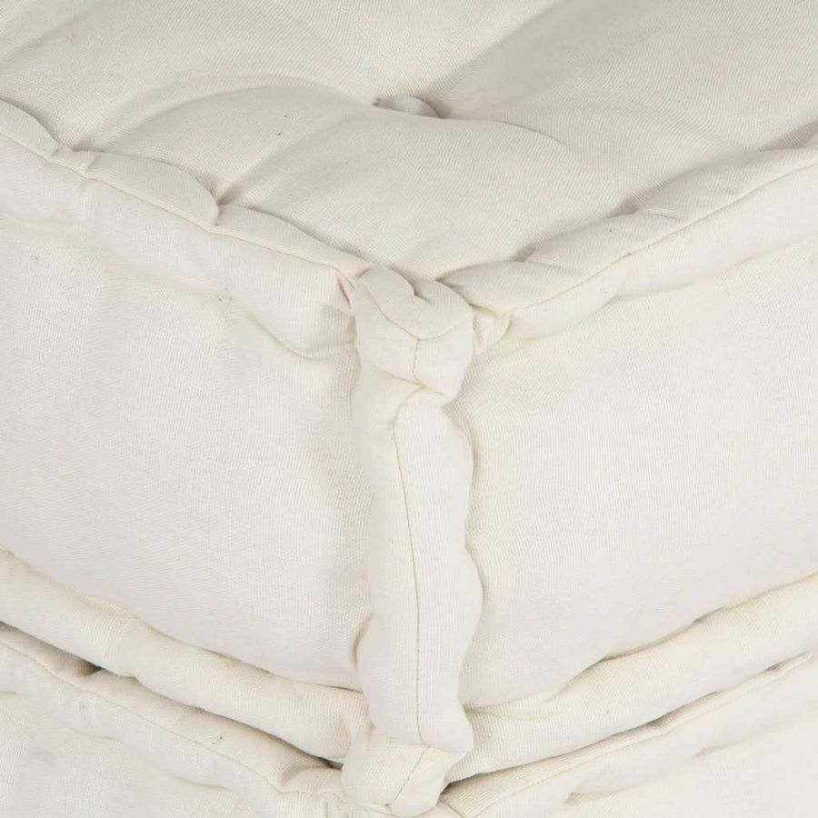 Modular Sofa Unit Cream 70x70x36 Fabric