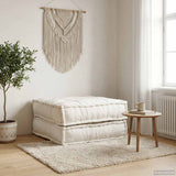 Modular Sofa Unit Cream 70x70x36 Fabric
