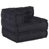 Modular Sofa Unit Anthracite 70x70x54 Fabric - Side View