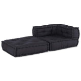 Modular Sofa Unit Anthracite 70x70x54 Fabric - Top-Down View