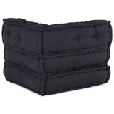Modular Sofa Unit Anthracite 70x70x54 Fabric - Close-Up Angle