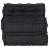 Modular Sofa Unit Anthracite 70x70x54 Fabric - Front View