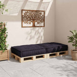 Modular Sofa Unit Anthracite 70x70x36 Fabric